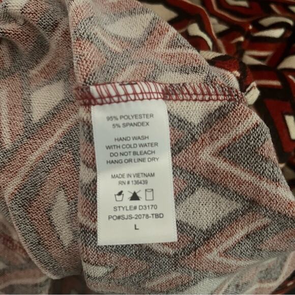 Amana Retro Inspired Knit Jersey Dress NWT Size Large - Picture 3 of 4